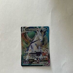 Pokemon Calyrex VMAX Trading Card - Blue and White